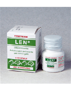 LEN 20 compresse 160 mg cani e gatti