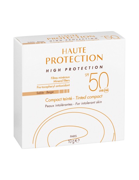 EAU THERMALE AVENE COMPATTO SPF50 SABBIA 10 G