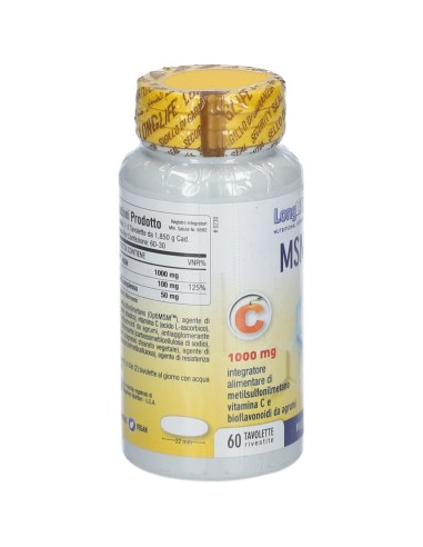 LONGLIFE MSM 1000 MG 60 TAVOLETTE