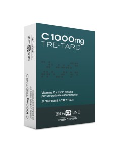 PRINCIPIUM C 1000 MG TRE-TARD 24 COMPRESSE A TRE STRATI