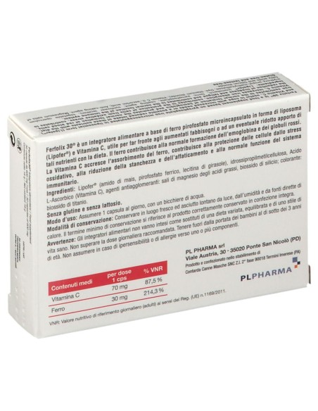 FERFOLIX30 30 CAPSULE