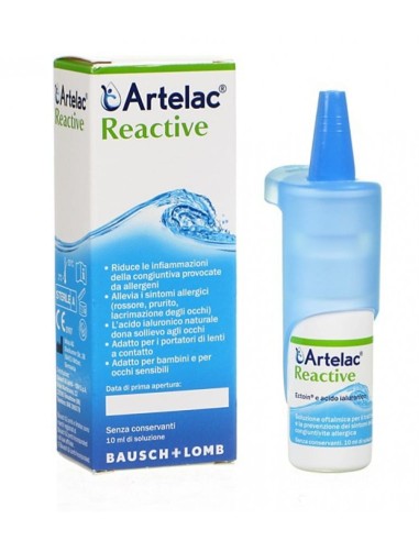 ARTELAC REACTIVE SOLUZIONE OFTALMICA MULTIDOSE FLACONE 10 ML