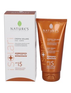 NATURE'S I SOLARI CREMA SOLARE VISO E CORPO SPF 15 IR SUN 150 ML 2
