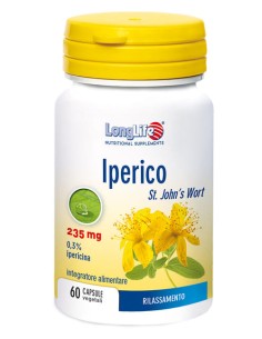 LONGLIFE IPERICO 60 CAPSULE VEGETALI