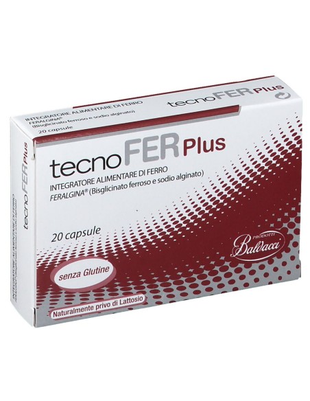 TECNOFER PLUS 20 CAPSULE