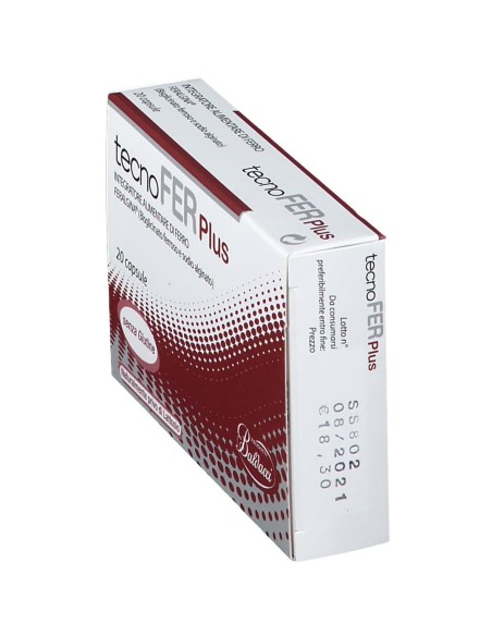 TECNOFER PLUS 20 CAPSULE