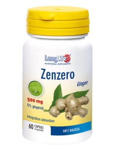 LONGLIFE ZENZERO 60 CAPSULE VEGETALI