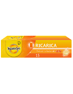 Supradyn Ricarica Integratore Multivitaminico Completo Vitamine e Minerali, 15 Compresse Effervescenti