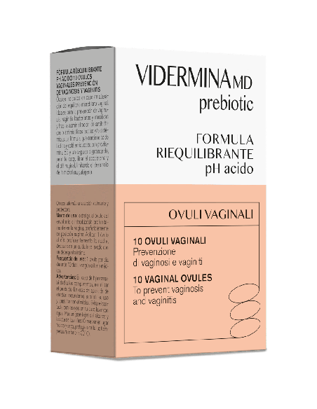 VIDERMINA PREBIOTIC OVULI VAGINALI 10 PEZZI