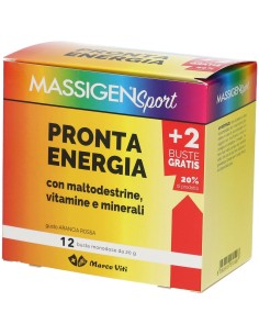 MASSIGEN SPORT PRONTA ENERGIA 12 BUSTINE