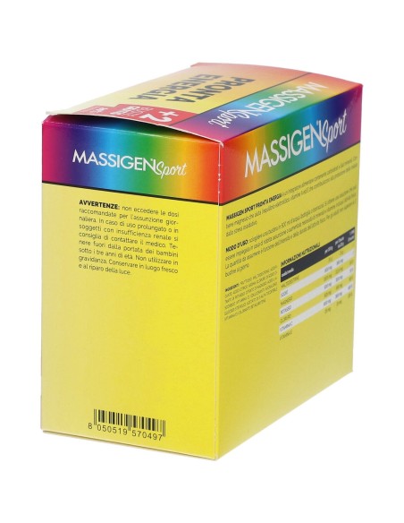 MASSIGEN SPORT PRONTA ENERGIA 12 BUSTINE