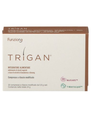 TRIGAN PLUS 30 COMPRESSE TRIPLO STRATO A RILASCIO MODIFICATO