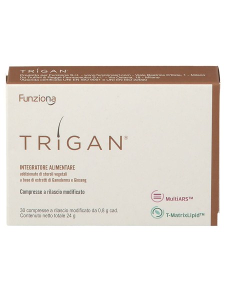 TRIGAN PLUS 30 COMPRESSE TRIPLO STRATO A RILASCIO MODIFICATO