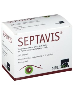 SEPTAVIS 50 ML + 50 GARZE IN TNT STERILI