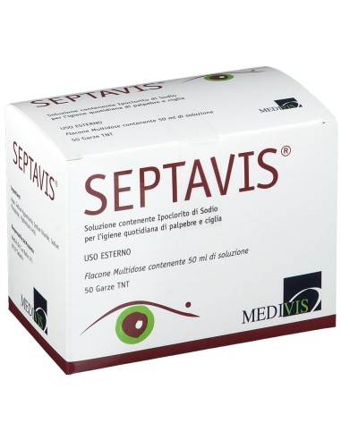 SEPTAVIS 50 ML + 50 GARZE IN TNT STERILI