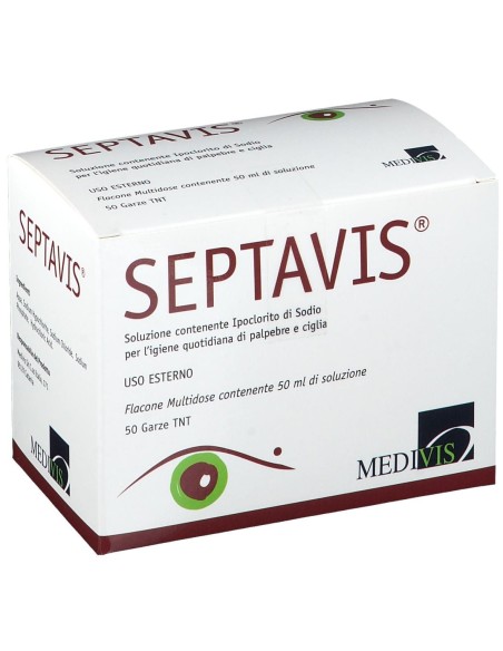 SEPTAVIS 50 ML + 50 GARZE IN TNT STERILI