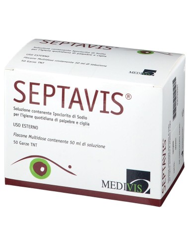 SEPTAVIS 50 ML + 50 GARZE IN TNT STERILI