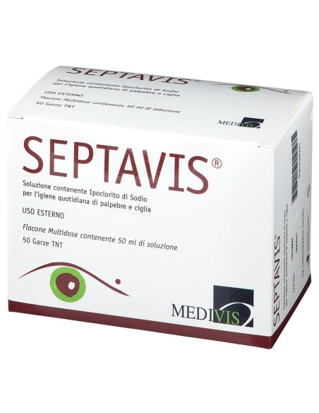 SEPTAVIS 50 ML + 50 GARZE IN TNT STERILI