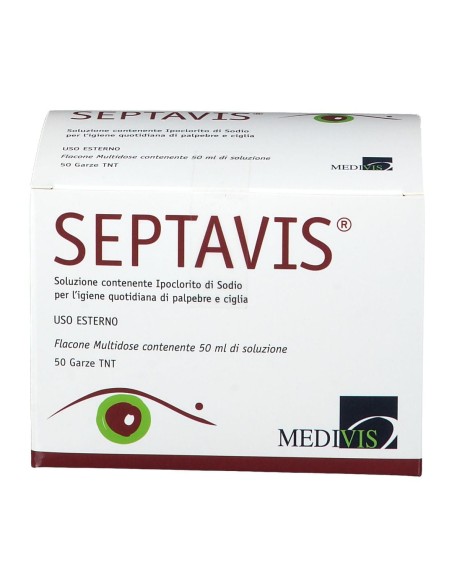 SEPTAVIS 50 ML + 50 GARZE IN TNT STERILI