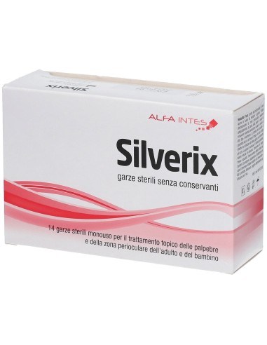 GARZA PERIOCULARE SILVERIX 14 PEZZI
