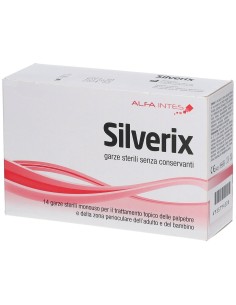 GARZA PERIOCULARE SILVERIX 14 PEZZI 2