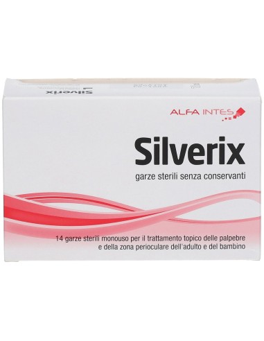 GARZA PERIOCULARE SILVERIX 14 PEZZI