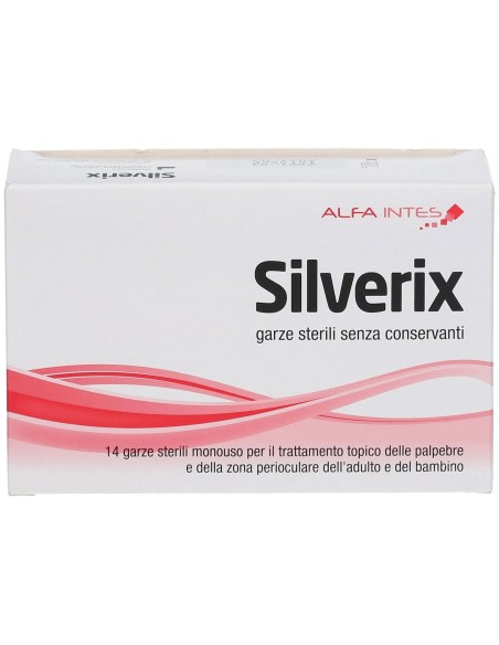 GARZA PERIOCULARE SILVERIX 14 PEZZI