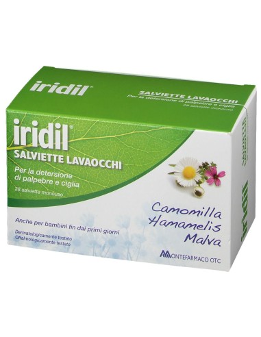 IRIDIL SALVIETTINE LAVAOCCHI 28 PEZZI
