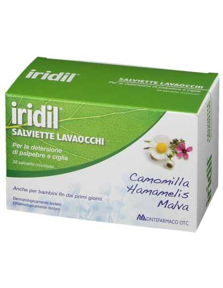 IRIDIL SALVIETTINE LAVAOCCHI 28 PEZZI