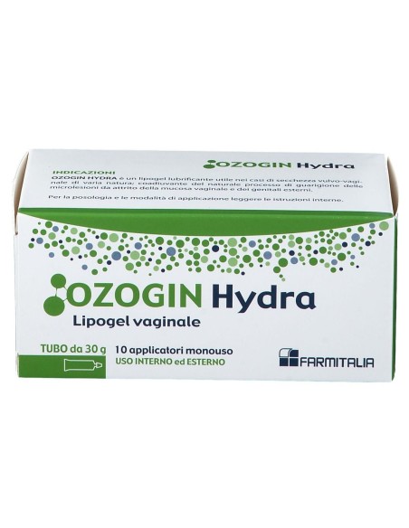LIPOGEL VAGINALE OZOGIN HYDRA 10 TUBI MONOUSO 30 G