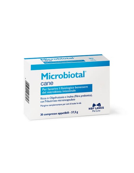 MICROBIOTAL CANE BLISTER 30 COMPRESSE APPETIBILI