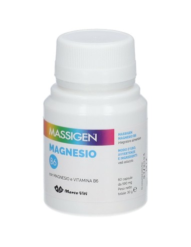 MASSIGEN MAGNESIO B6 60 CAPSULE