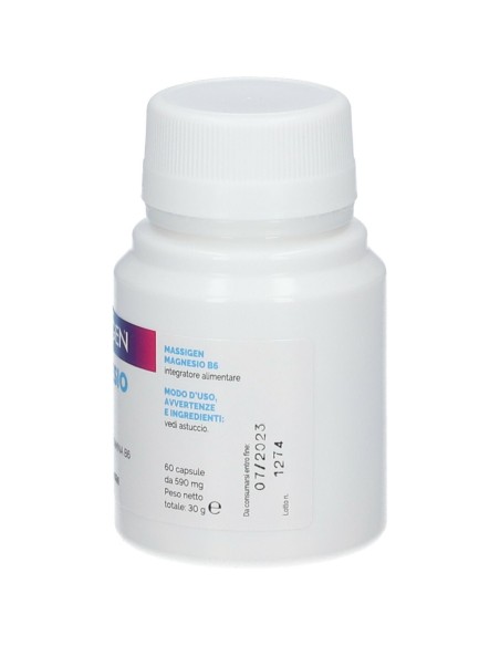 MASSIGEN MAGNESIO B6 60 CAPSULE