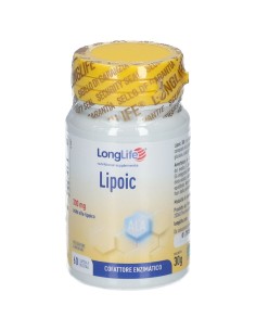 LONGLIFE LIPOIC 300 MG 60 CAPSULE VEGETALI DA 500 MG