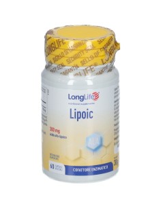 LONGLIFE LIPOIC 300 MG 60 CAPSULE VEGETALI DA 500 MG 2