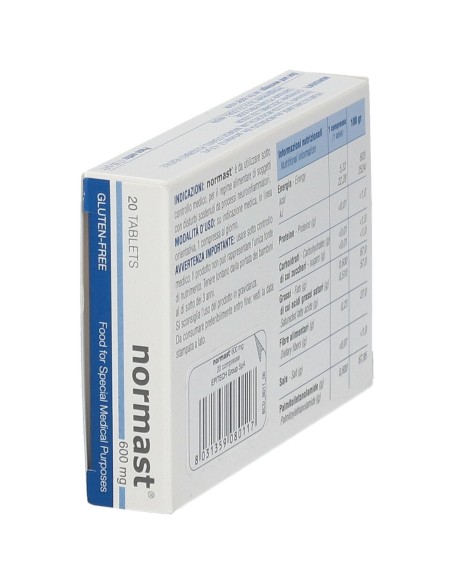 NORMAST 600 MG 20 COMPRESSE
