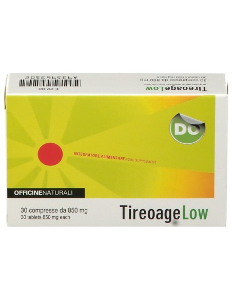 TIREOAGE LOW 30 COMPRESSE 850 MG