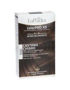 EUPHIDRA COLORPRO XD 500 CAST CHIARO GEL COLORANTE CAPELLI IN FLACONE + ATTIVANTE + BALSAMO + GUANTI 2