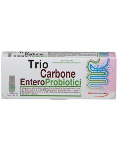 TRIOCARBONE ENTEROPROBIOTICI 7 FLACONCINI X 10 ML