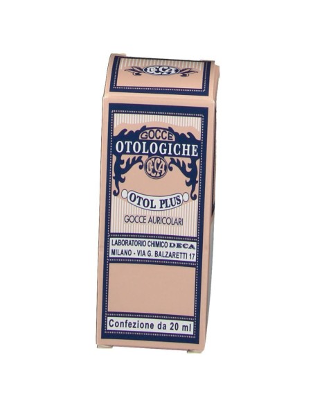 OTOL PLUS GOCCE AURICOLARI 20 ML