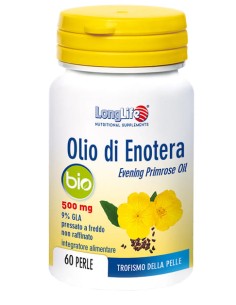 LONGLIFE OLIO ENOTERA BIO 500 MG 60 PERLE IN GELATINA