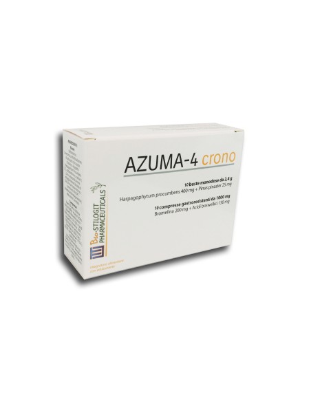 AZUMA-4 CRONO 10 COMPRESSE GASTRORESISTENTI + 10 BUSTE
