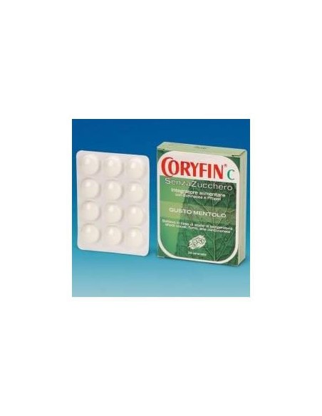 CORYFIN C SENZA ZUCCHERO MENTOLO 48 G