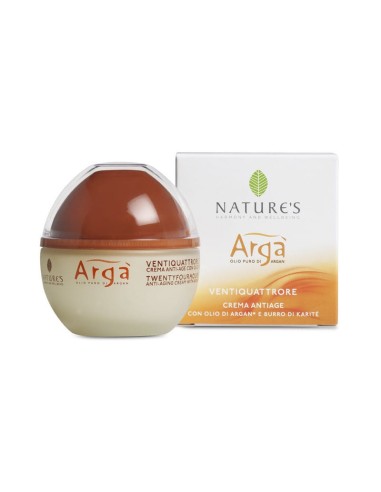 ARGA' CREMA VENTIQUATTRO ORE ANTIAGE 50 ML NATURE'S