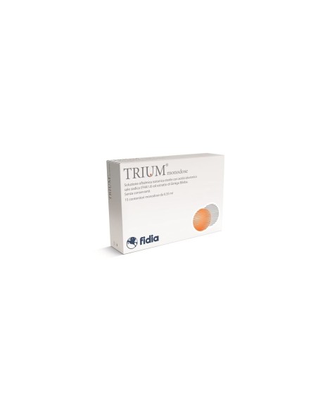TRIUM MONODOSE GOCCE OCULARI 15 FLACONCINI