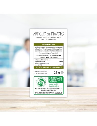 ARTIGLIO DEL DIAVOLO 50 OPERCOLI