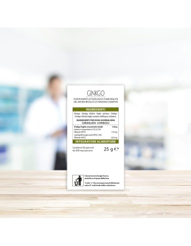 GINKGO CONCENTRATO TOTALE 50 OPERCOLI