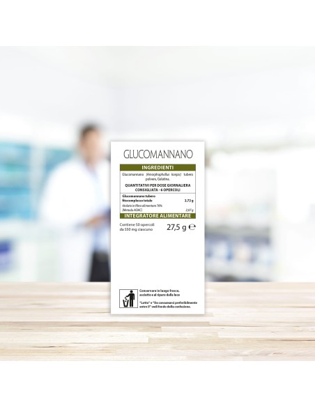 GLUCOMANNANO FITOCOMPLESSO TOTALE 50 OPERCOLI