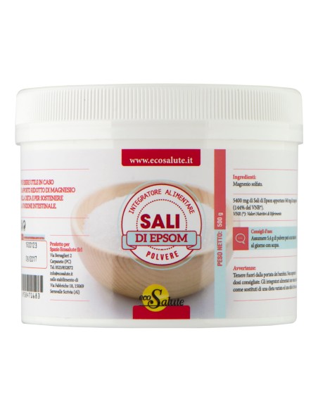 SALI DI EPSOM POLVERE 500 G
