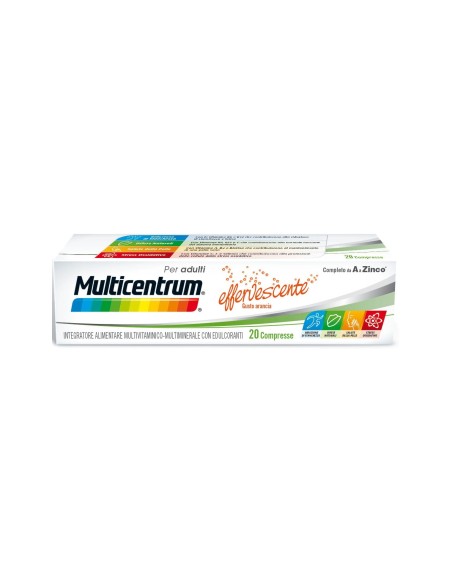 MULTICENTRUM ADULTI EFFERVESCENTE 20 COMPRESSE